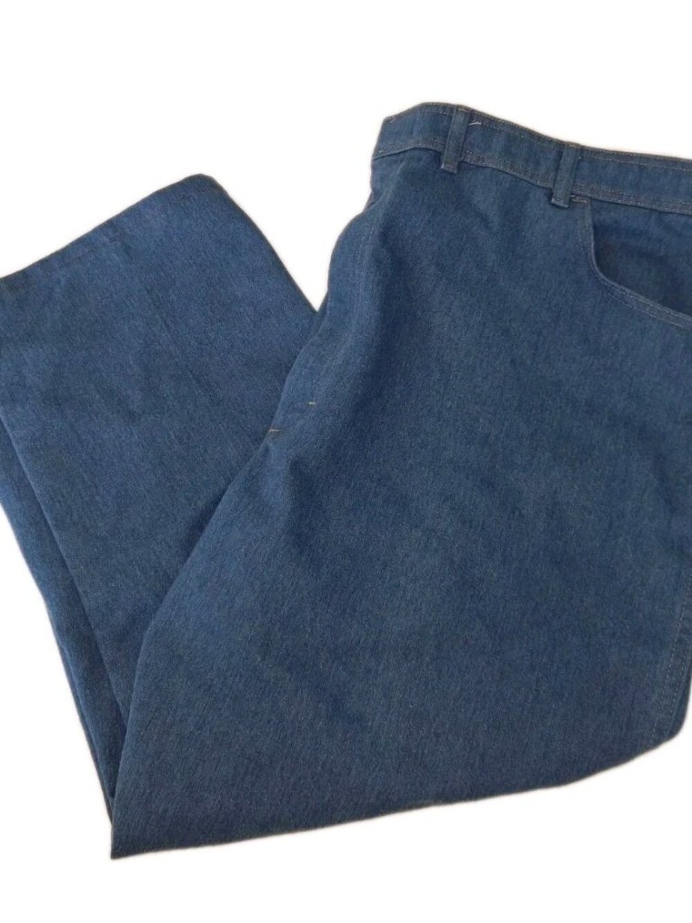Wrangler Men's Blue Jeans Straight 48x30
